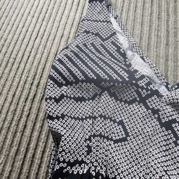 BEL KAZAN Anthropologie Black & White Sleeveless MAXI Dress S - Picture 3 of 8